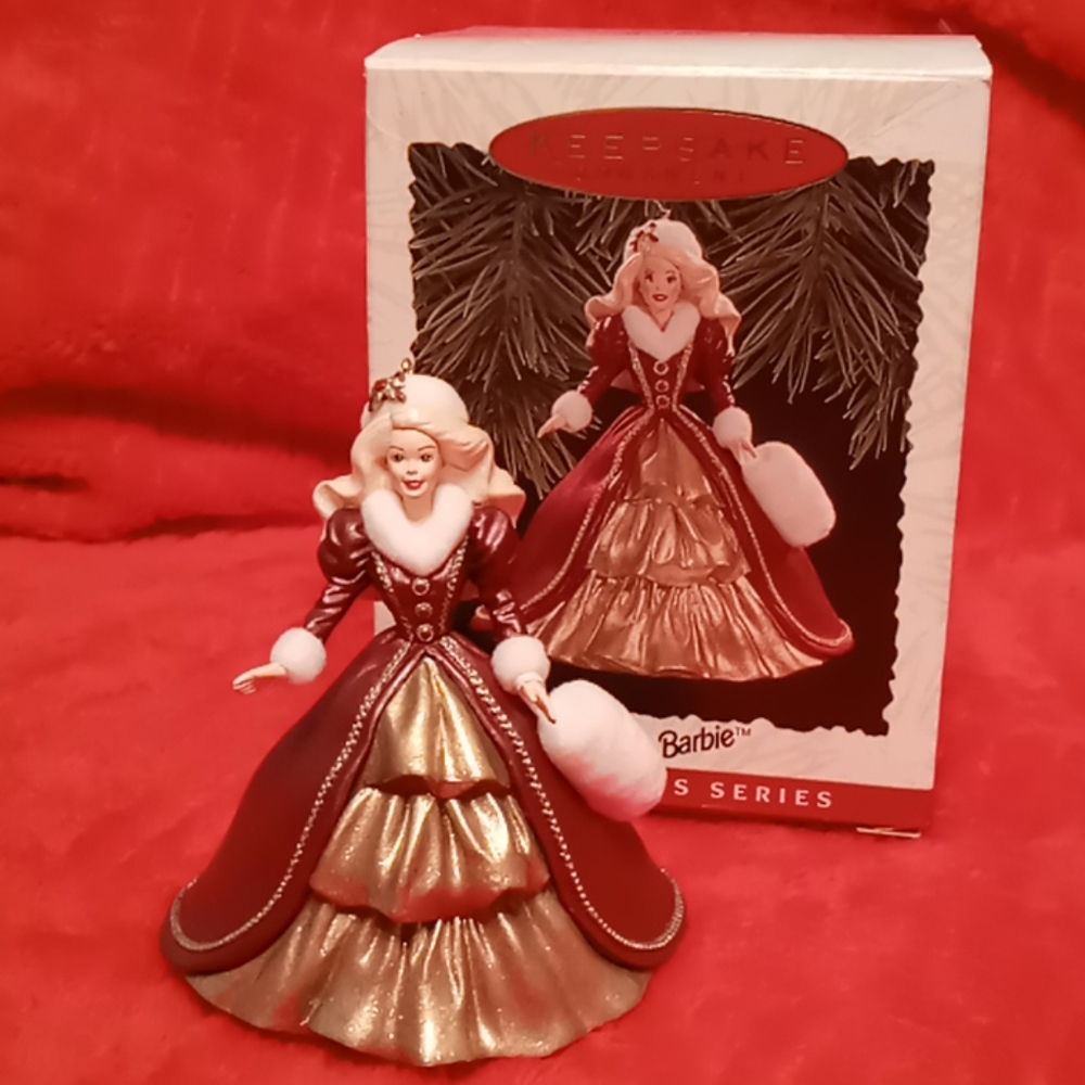 Hallmark Keepsake Holiday Barbie Ornament